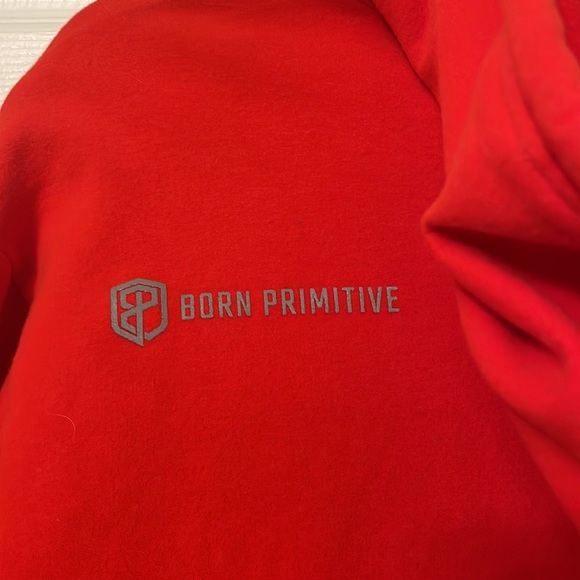 Born Primitive Hoodie Red size small - Picture 3 of 5